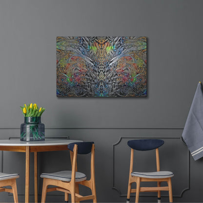 Luxe Metal Art 'King Of The Crickets' by Pedro Gavidia, Metal Wall Art,36x24