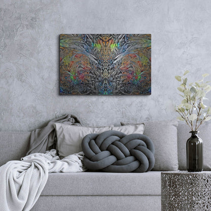 Luxe Metal Art 'King Of The Crickets' by Pedro Gavidia, Metal Wall Art,36x24