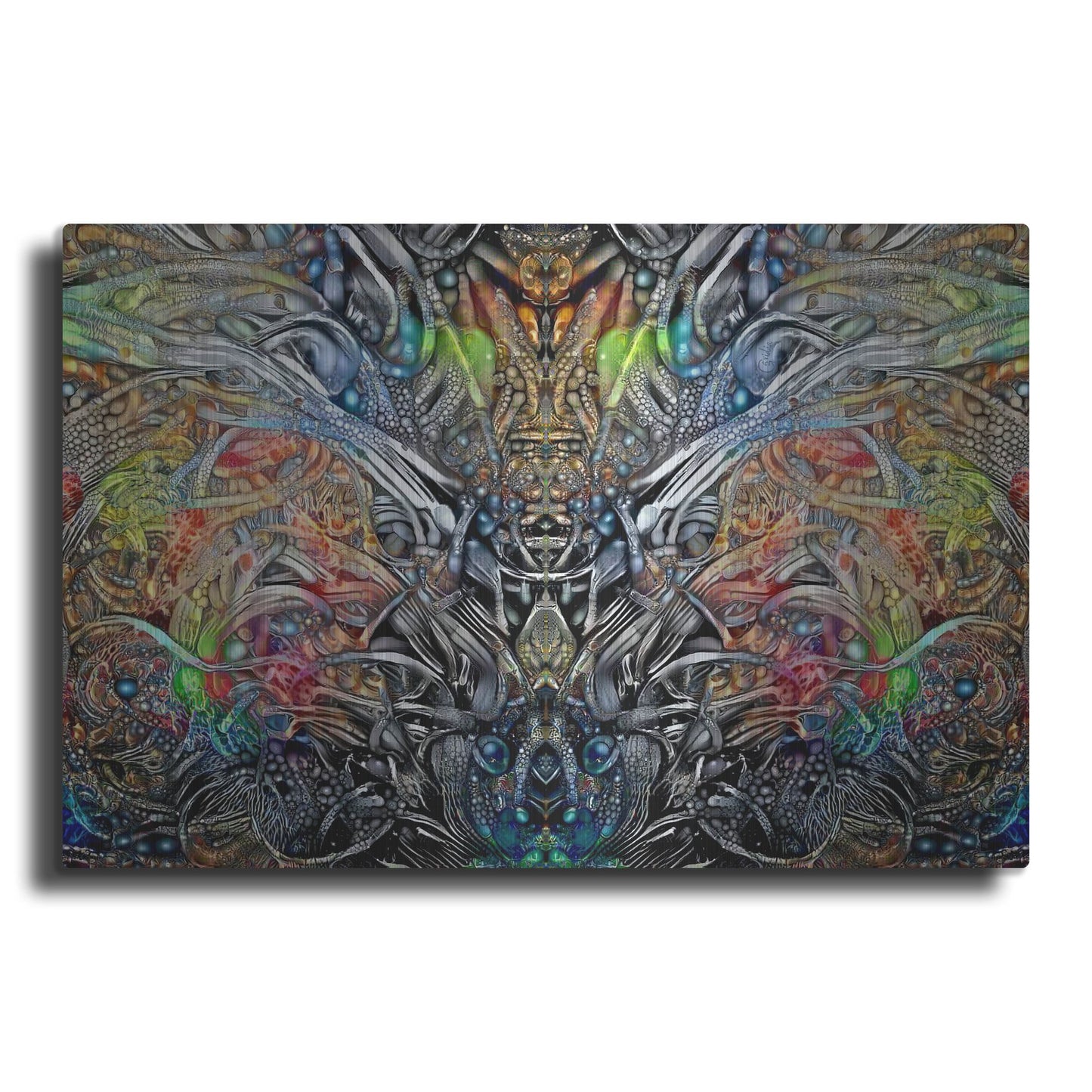 Luxe Metal Art 'King Of The Crickets' by Pedro Gavidia, Metal Wall Art