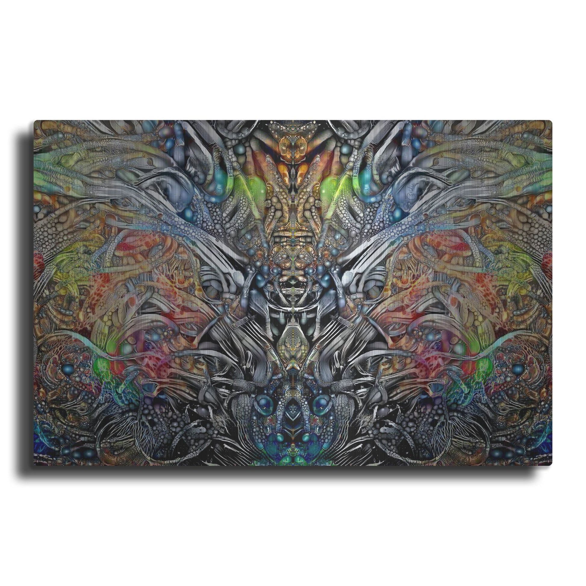 Luxe Metal Art 'King Of The Crickets' by Pedro Gavidia, Metal Wall Art