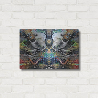 Luxe Metal Art 'Legacy Plume' by Pedro Gavidia, Metal Wall Art,24x16