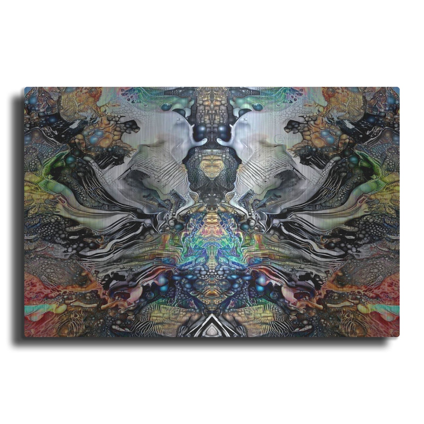Luxe Metal Art 'Legacy Plume' by Pedro Gavidia, Metal Wall Art