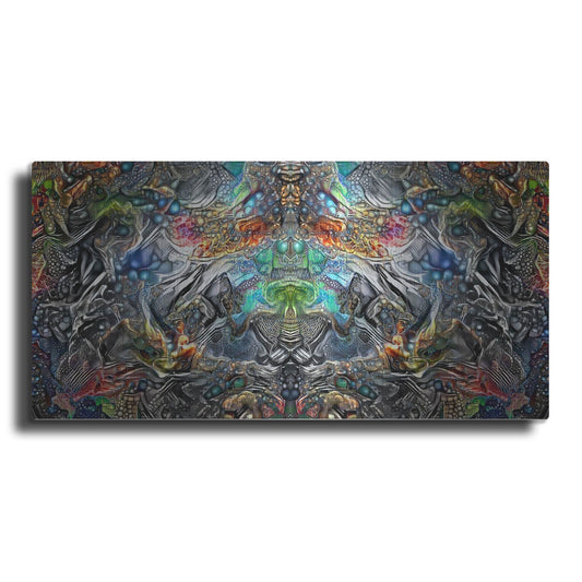 Luxe Metal Art 'Maria Sabinas Trance' by Pedro Gavidia, Metal Wall Art