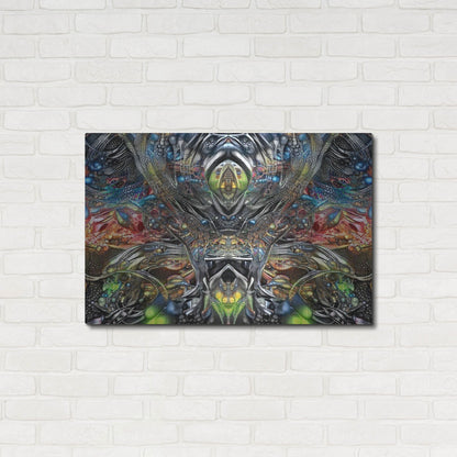 Luxe Metal Art 'Natures Lament' by Pedro Gavidia, Metal Wall Art,36x24