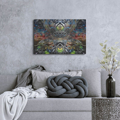 Luxe Metal Art 'Natures Lament' by Pedro Gavidia, Metal Wall Art,36x24