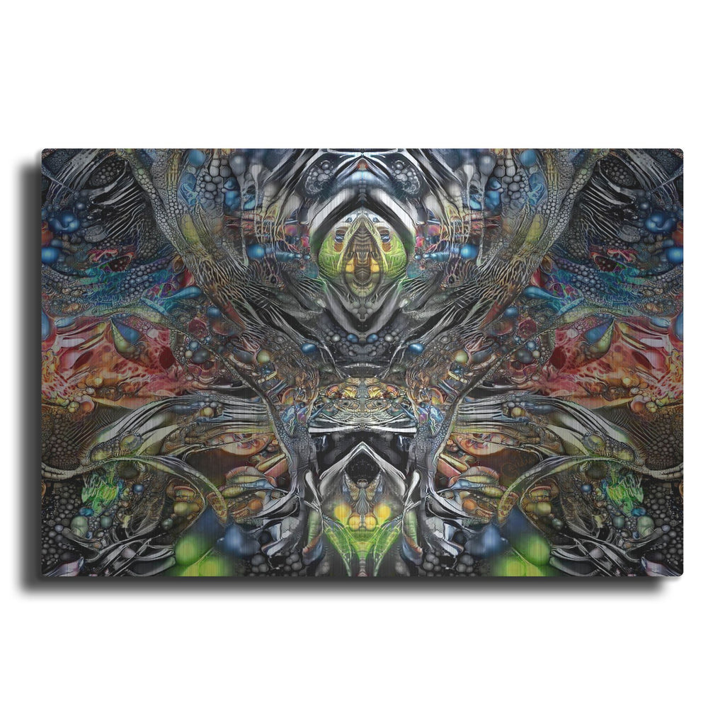 Luxe Metal Art 'Natures Lament' by Pedro Gavidia, Metal Wall Art