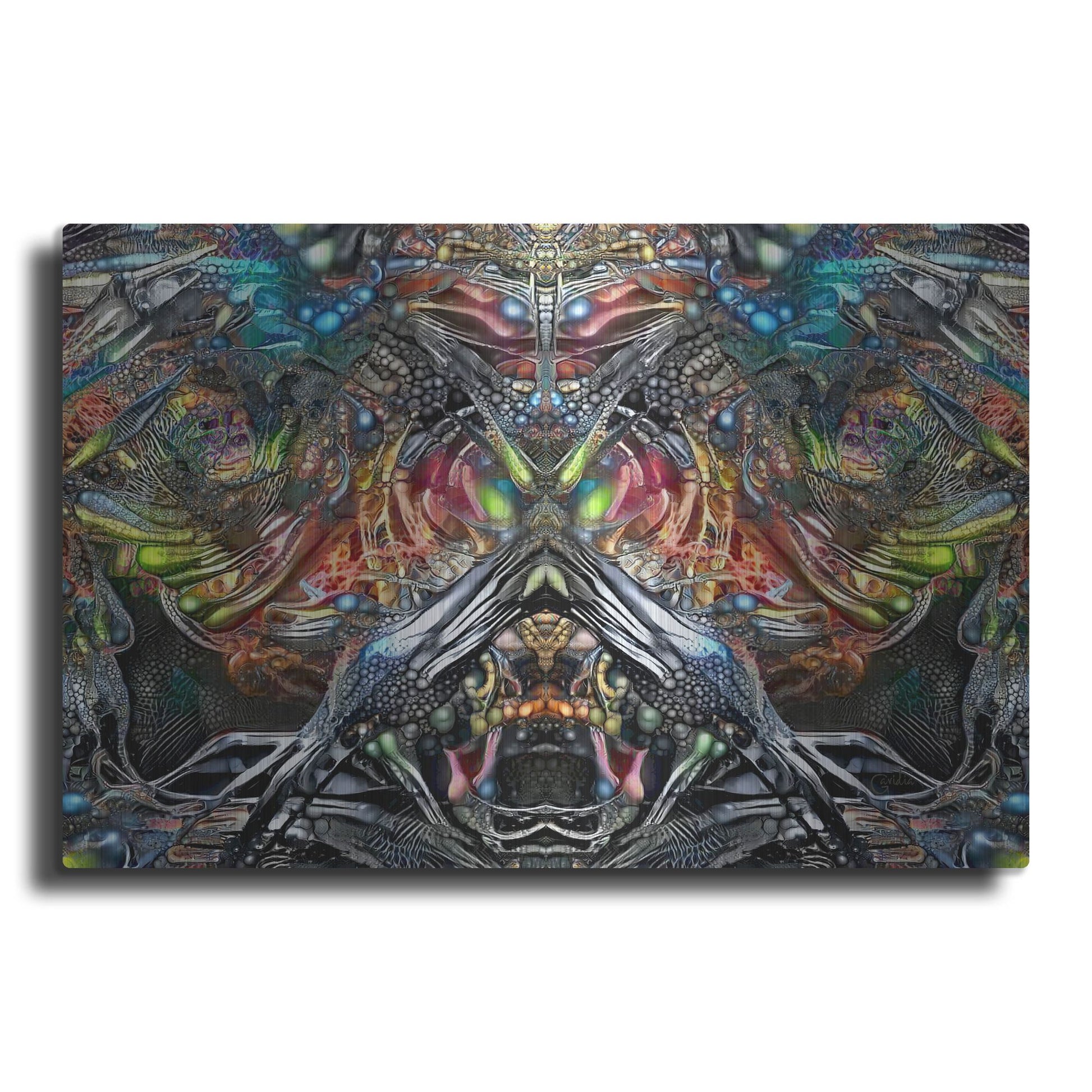 Luxe Metal Art 'Offender' by Pedro Gavidia, Metal Wall Art