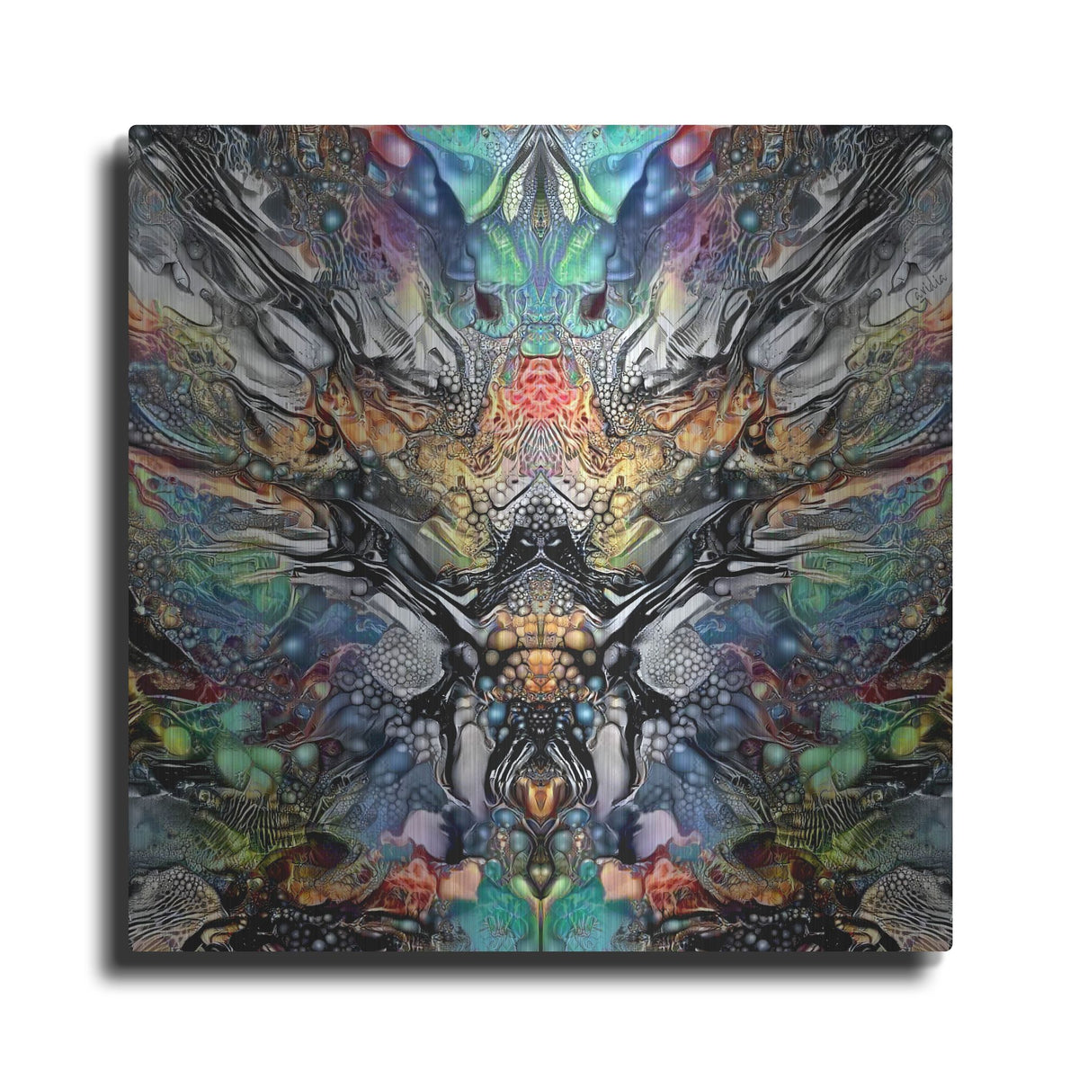 Luxe Metal Art 'Poseidon' by Pedro Gavidia, Metal Wall Art