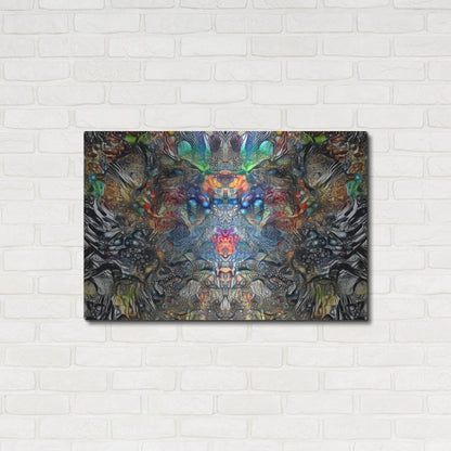 Luxe Metal Art 'Regent' by Pedro Gavidia, Metal Wall Art,36x24