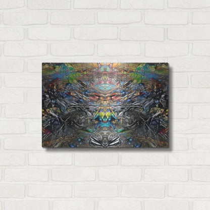 Luxe Metal Art 'Resurrection' by Pedro Gavidia, Metal Wall Art,24x16