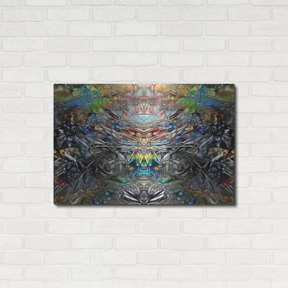 Luxe Metal Art 'Resurrection' by Pedro Gavidia, Metal Wall Art,36x24