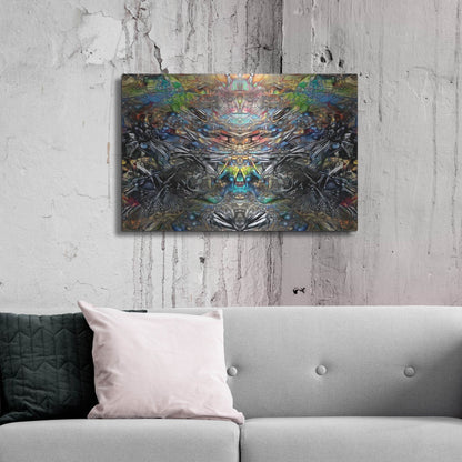 Luxe Metal Art 'Resurrection' by Pedro Gavidia, Metal Wall Art,36x24