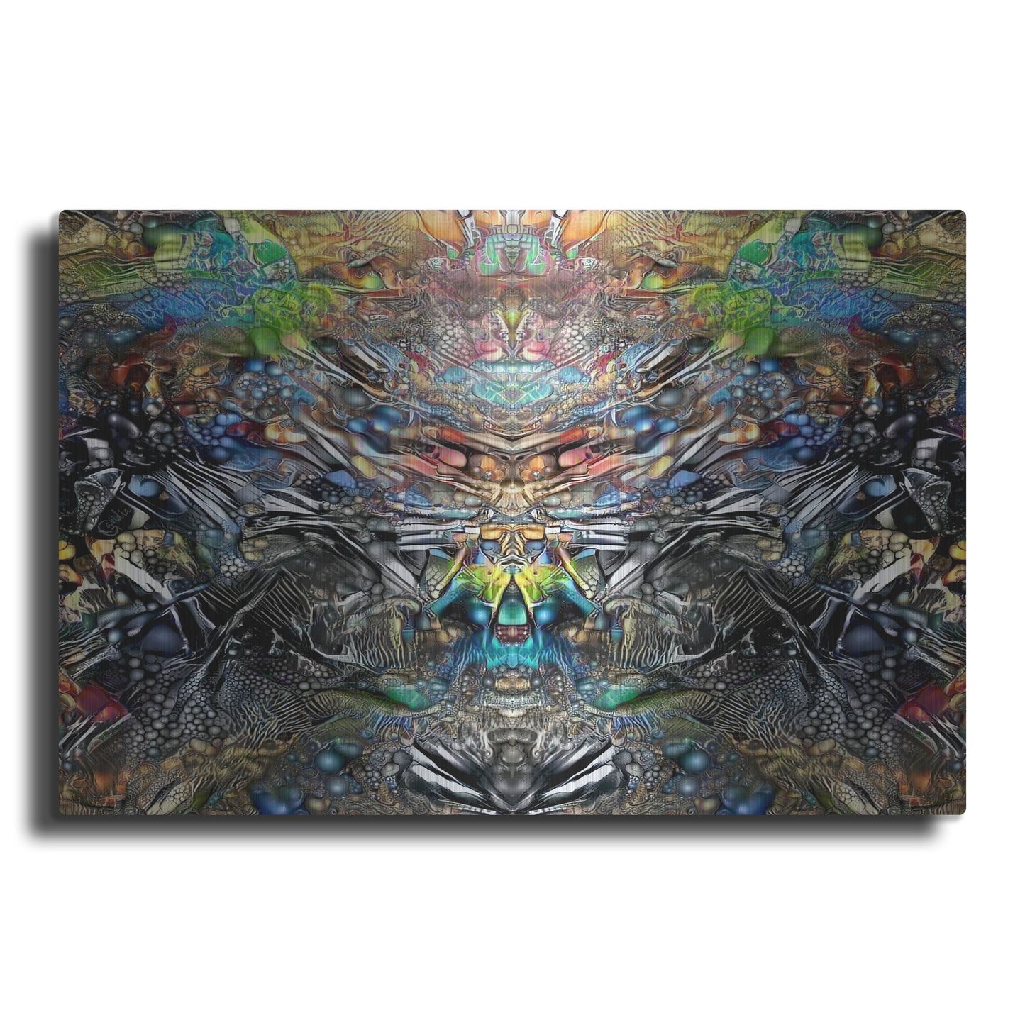 Luxe Metal Art 'Resurrection' by Pedro Gavidia, Metal Wall Art