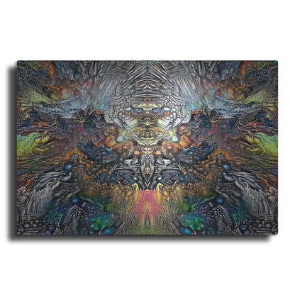 Luxe Metal Art 'Samael' by Pedro Gavidia, Metal Wall Art