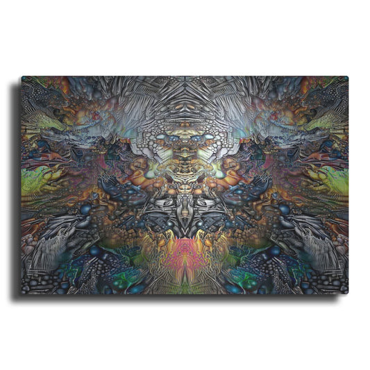 Luxe Metal Art 'Samael' by Pedro Gavidia, Metal Wall Art