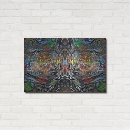 Luxe Metal Art 'The Color Of Wisdom' by Pedro Gavidia, Metal Wall Art,36x24