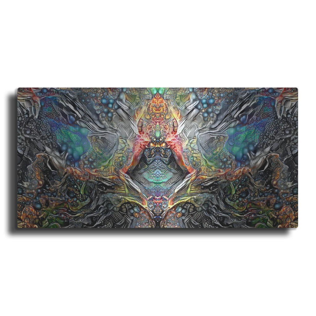 Luxe Metal Art 'The Deceitful Cloak Of Religions' by Pedro Gavidia, Metal Wall Art