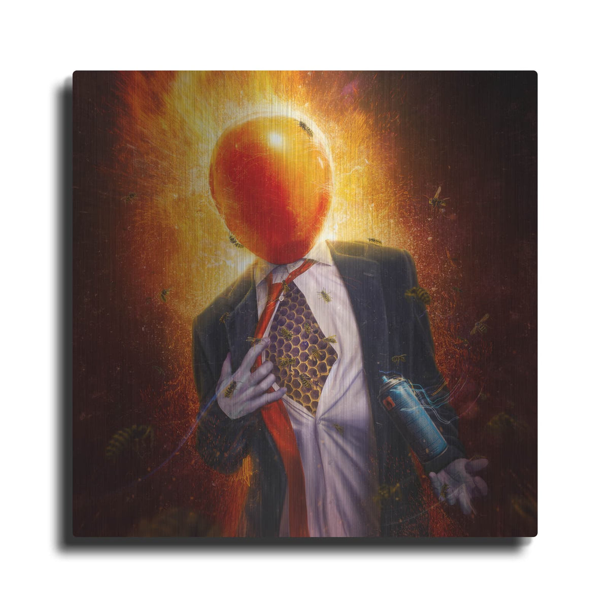 'Anxiety' by Mario Sanchez Nevado – Metal Wall Art