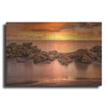 Luxe Metal Art 'Colombia Smooth Waters' by Mark A Paulda, Metal Wall Art