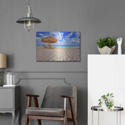 Luxe Metal Art 'Relax' by Mark A Paulda, Metal Wall Art,24x16