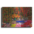 Luxe Metal Art 'El Paso Flower Mercado' by Mark A Paulda, Metal Wall Art