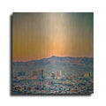 Luxe Metal Art 'El Paso Sunrise' by Mark A Paulda, Metal Wall Art