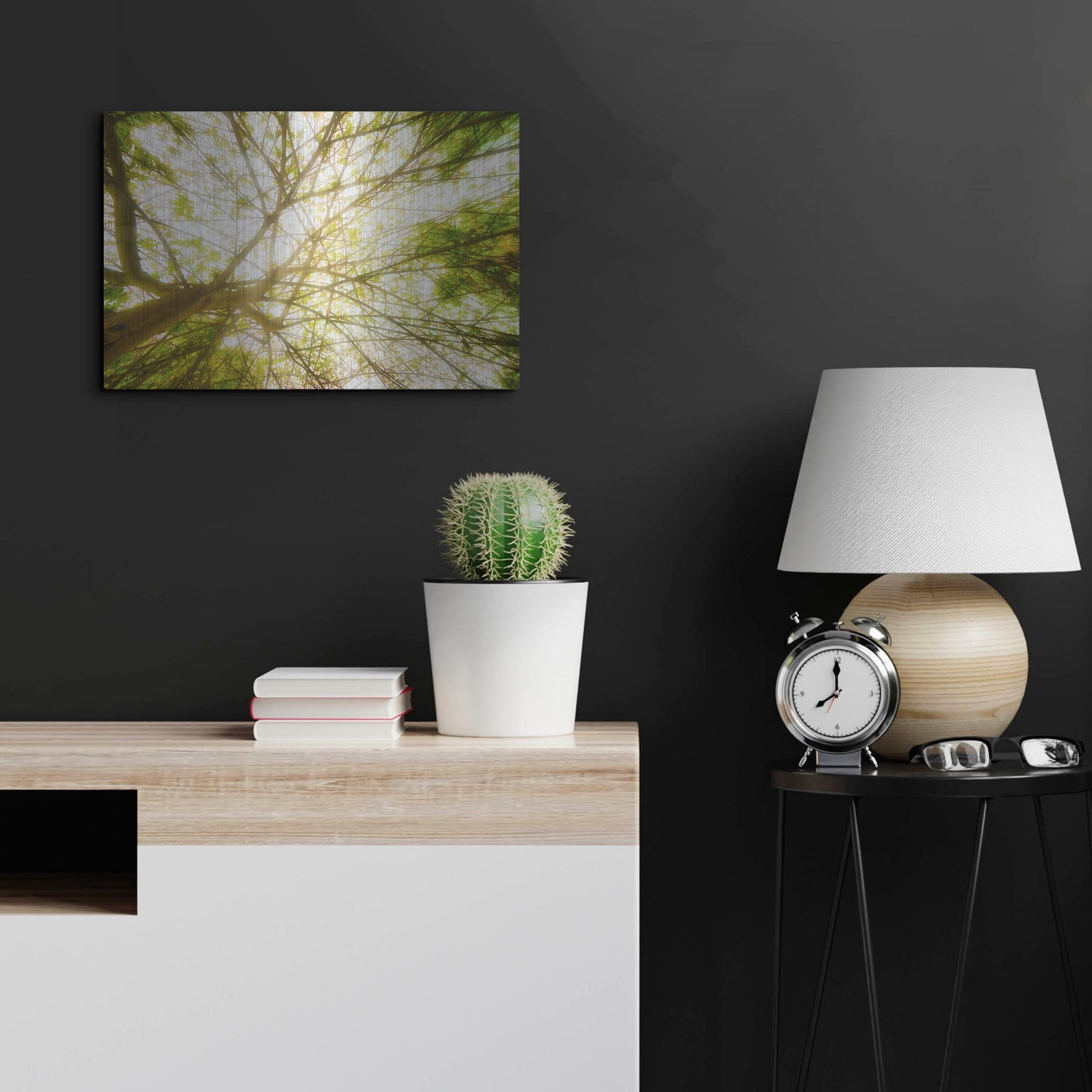 Luxe Metal Art 'Tropical Dream' by Mark A Paulda, Metal Wall Art,24x16