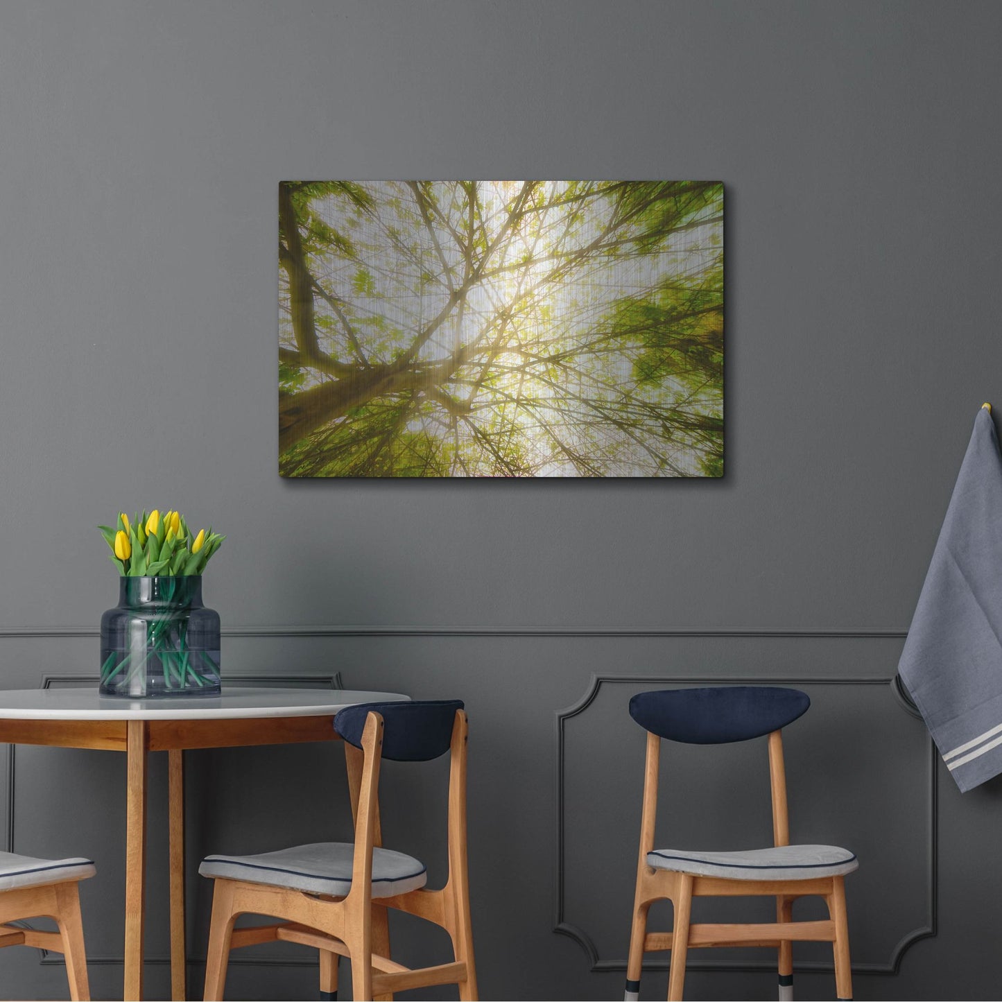 Luxe Metal Art 'Tropical Dream' by Mark A Paulda, Metal Wall Art,36x24