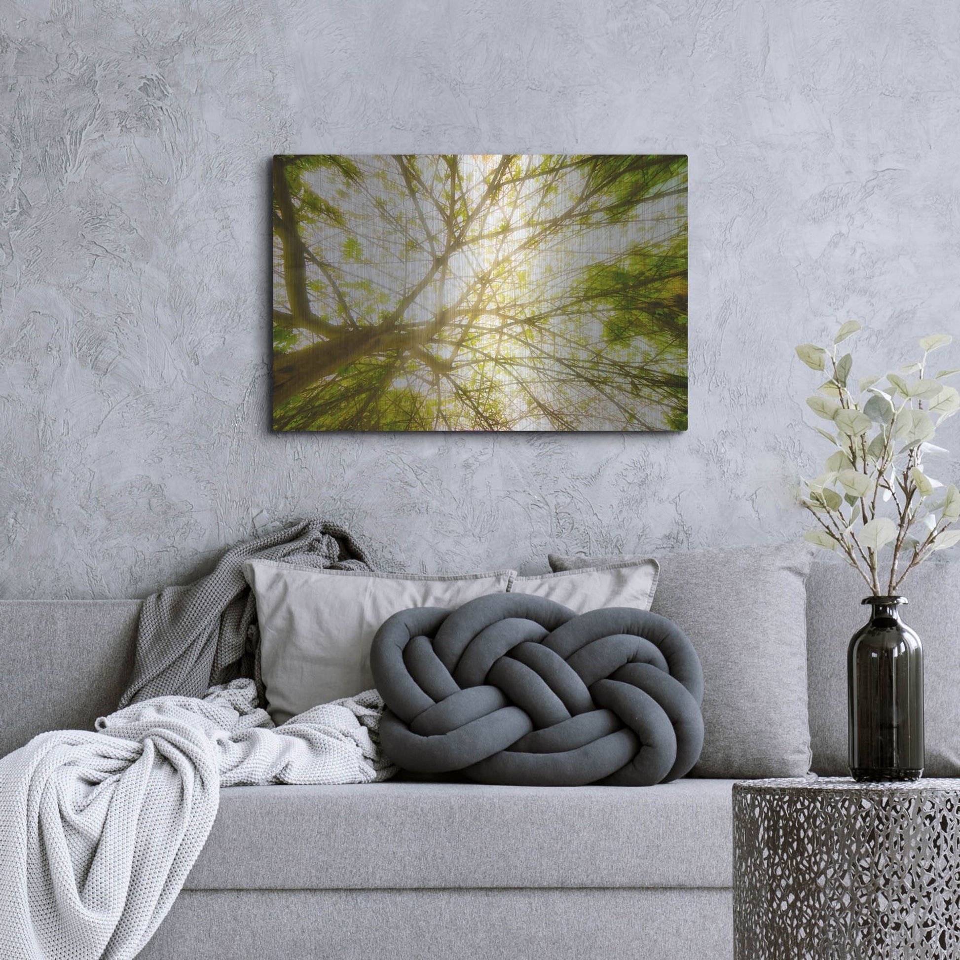 Luxe Metal Art 'Tropical Dream' by Mark A Paulda, Metal Wall Art,36x24