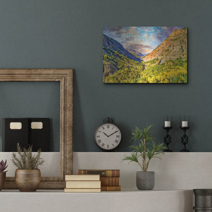 Luxe Metal Art 'Million Dollar View' by Mark A Paulda, Metal Wall Art,16x12