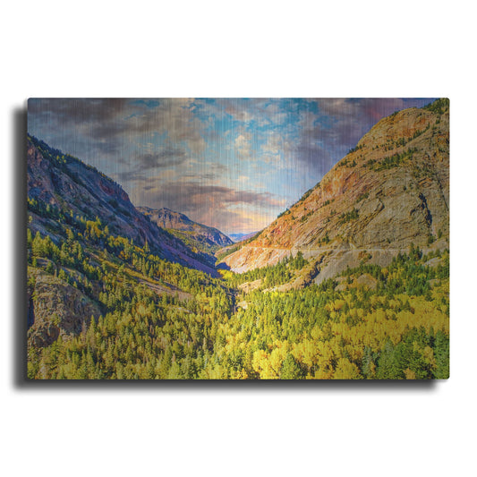 Luxe Metal Art 'Million Dollar View' by Mark A Paulda, Metal Wall Art