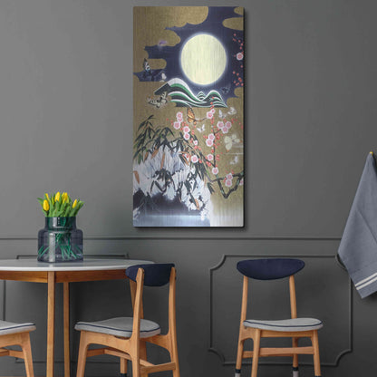 Luxe Metal Art 'Mugen 1' by Zigen Tanabe, Metal Wall Art,24x48