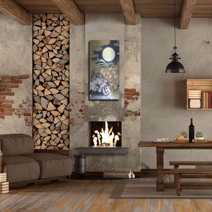 Luxe Metal Art 'Mugen 1' by Zigen Tanabe, Metal Wall Art,24x48