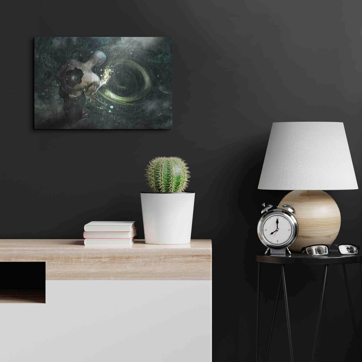 'Clarity' by Cameron Gray – Metal Wall Art, 24x16 room view