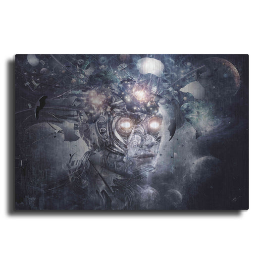 Luxe Metal Art 'Reconstruction' by Cameron Gray, Metal Wall Art