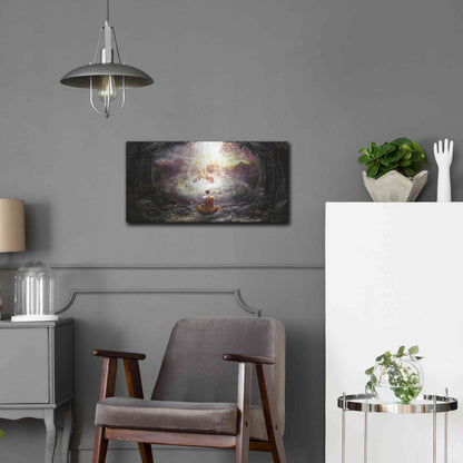 Luxe Metal Art 'Nature and Time' by Cameron Gray, Metal Wall Art,24x12
