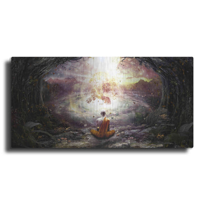 Luxe Metal Art 'Nature and Time' by Cameron Gray, Metal Wall Art