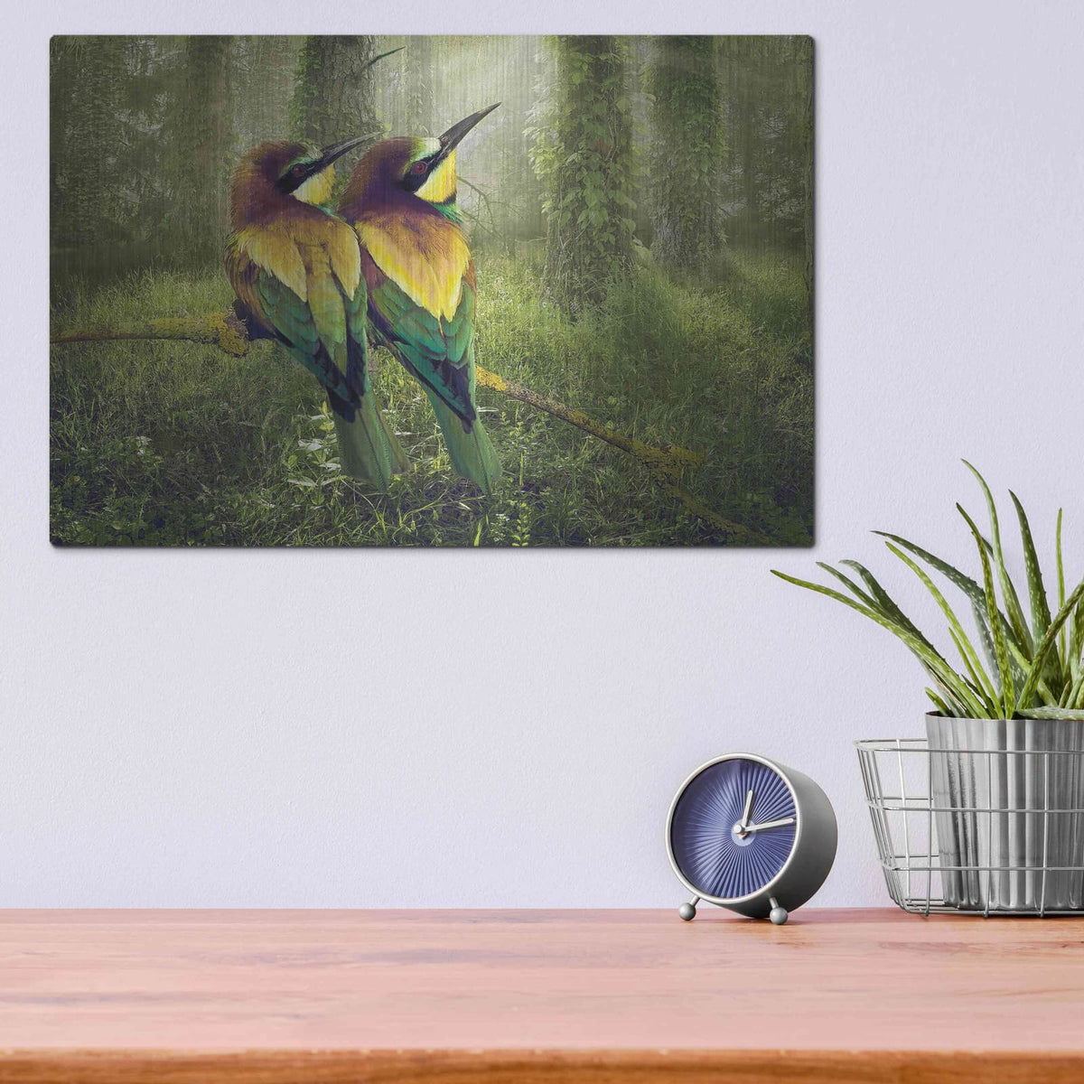 'A Bright Future' by Steve Hunziker – Metal Wall Art, 16x12 room view