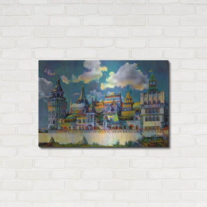 Luxe Metal Art 'Moscow Russia Izmailovsky Market' by Pedro Gavidia, Metal Wall Art,36x24