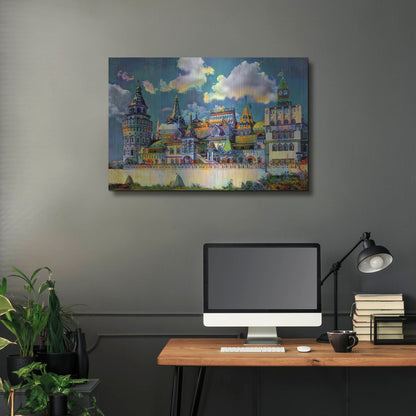 Luxe Metal Art 'Moscow Russia Izmailovsky Market' by Pedro Gavidia, Metal Wall Art,36x24