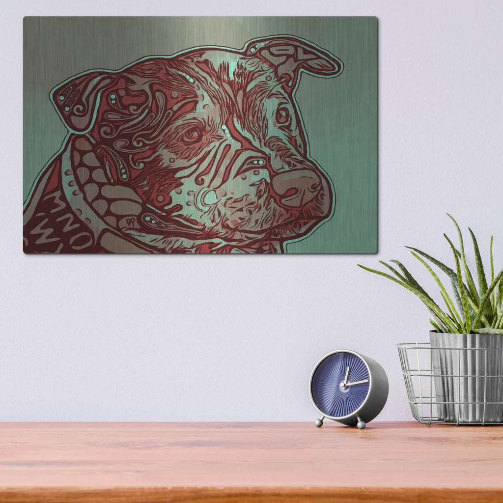 'Above All' by Dean Russo – Metal Wall Art, 16x12 room view