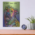 'Allergic' by Dean Russo – Metal Wall Art, 12x16 room view