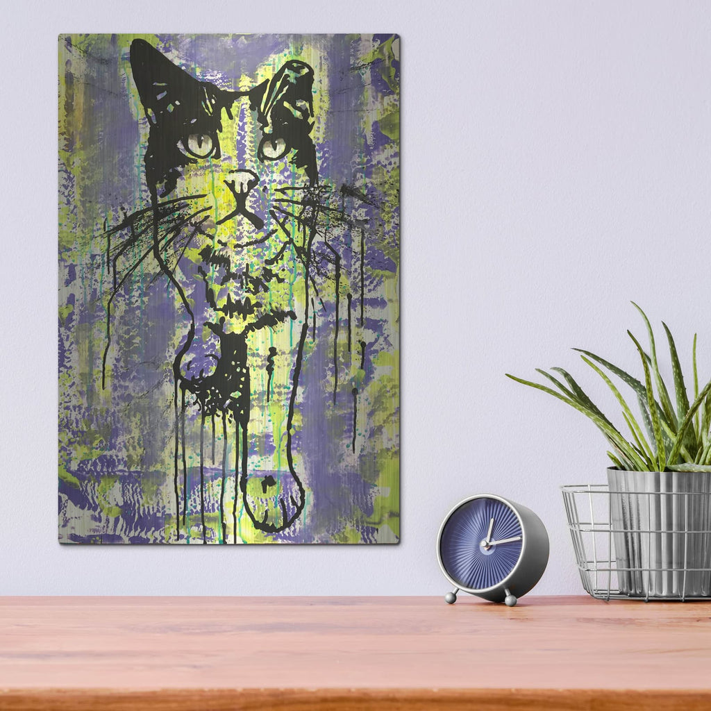 'Baby Cat' by Dean Russo – Metal Wall Art, 12x16 room view