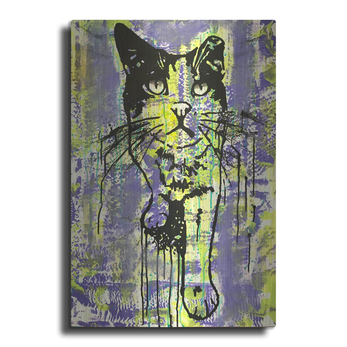 'Baby Cat' by Dean Russo – Metal Wall Art