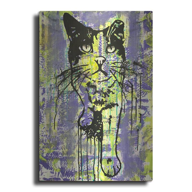 'Baby Cat' by Dean Russo – Metal Wall Art
