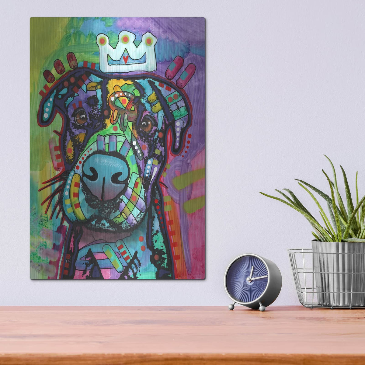 'Big Mush' by Dean Russo – Metal Wall Art, 12x16 room view