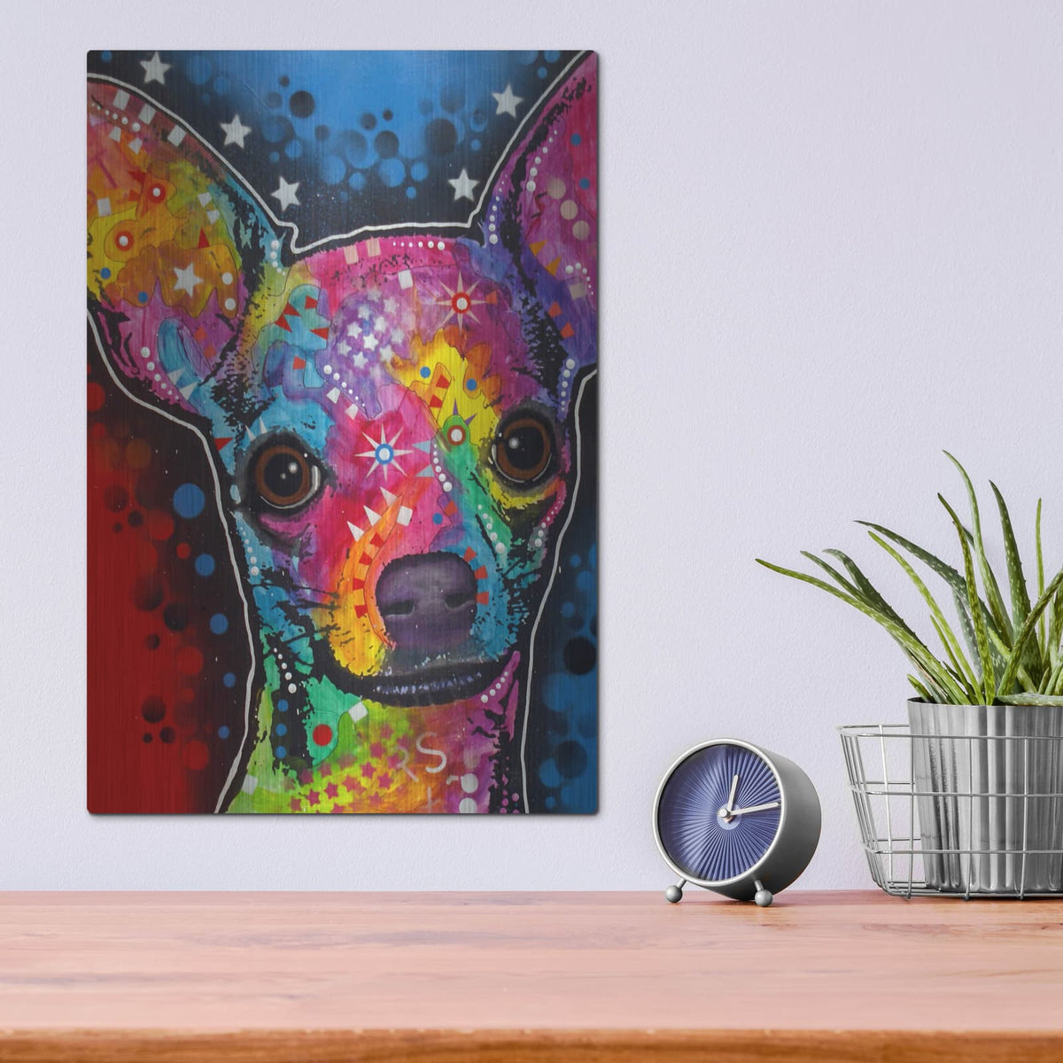 'Bubble Chi' by Dean Russo – Metal Wall Art, 12x16 room view