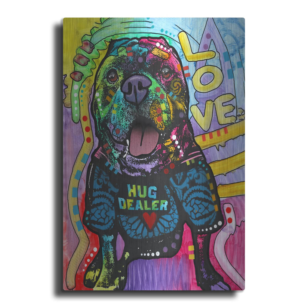 'Hug Dealer' by Dean Russo – Metal Wall Art