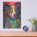 'Sleepy Good Boy' by Dean Russo – Metal Wall Art, 12x16 room view