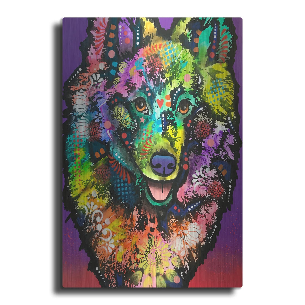 'Good Boy Smile' by Dean Russo – Metal Wall Art